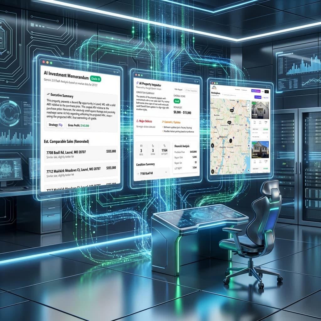 AI powered real estate analysis